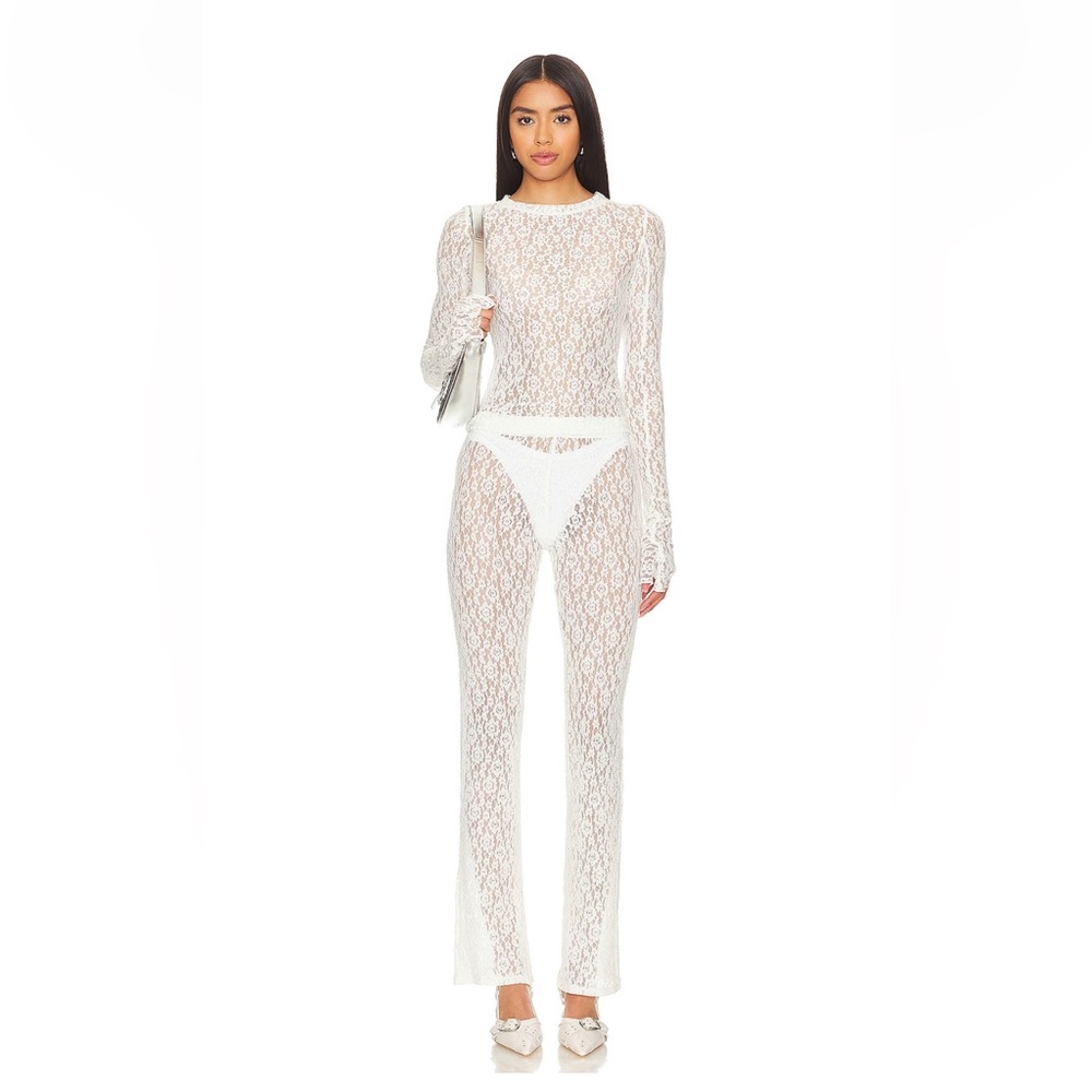 EB Denim Split Hem Leggings